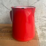Enamelled sheet metal pitcher