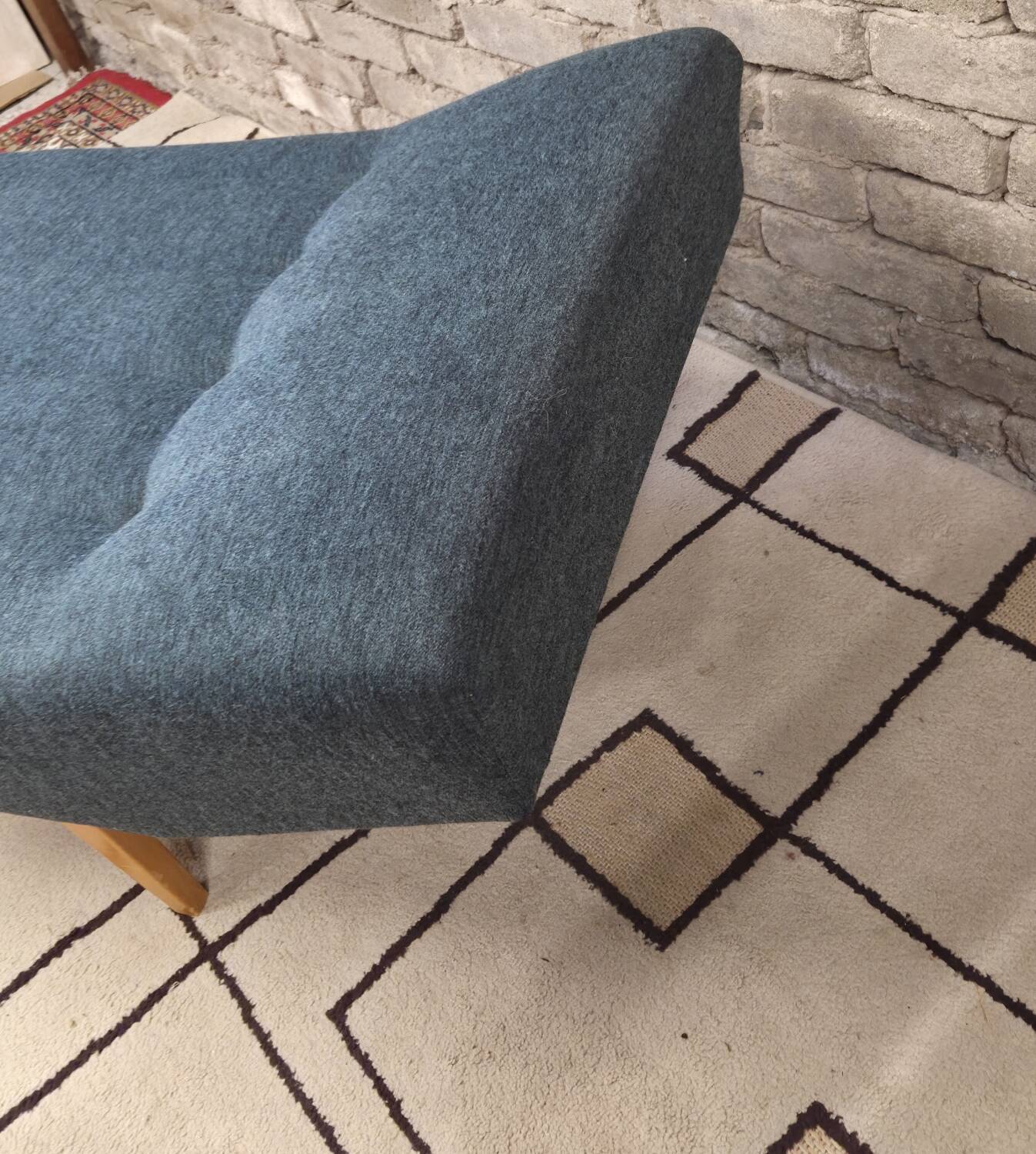 1960 vintage daybed chaise longue