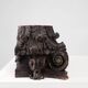 An ancient hand carved Corinthian column capital, France, 18th century