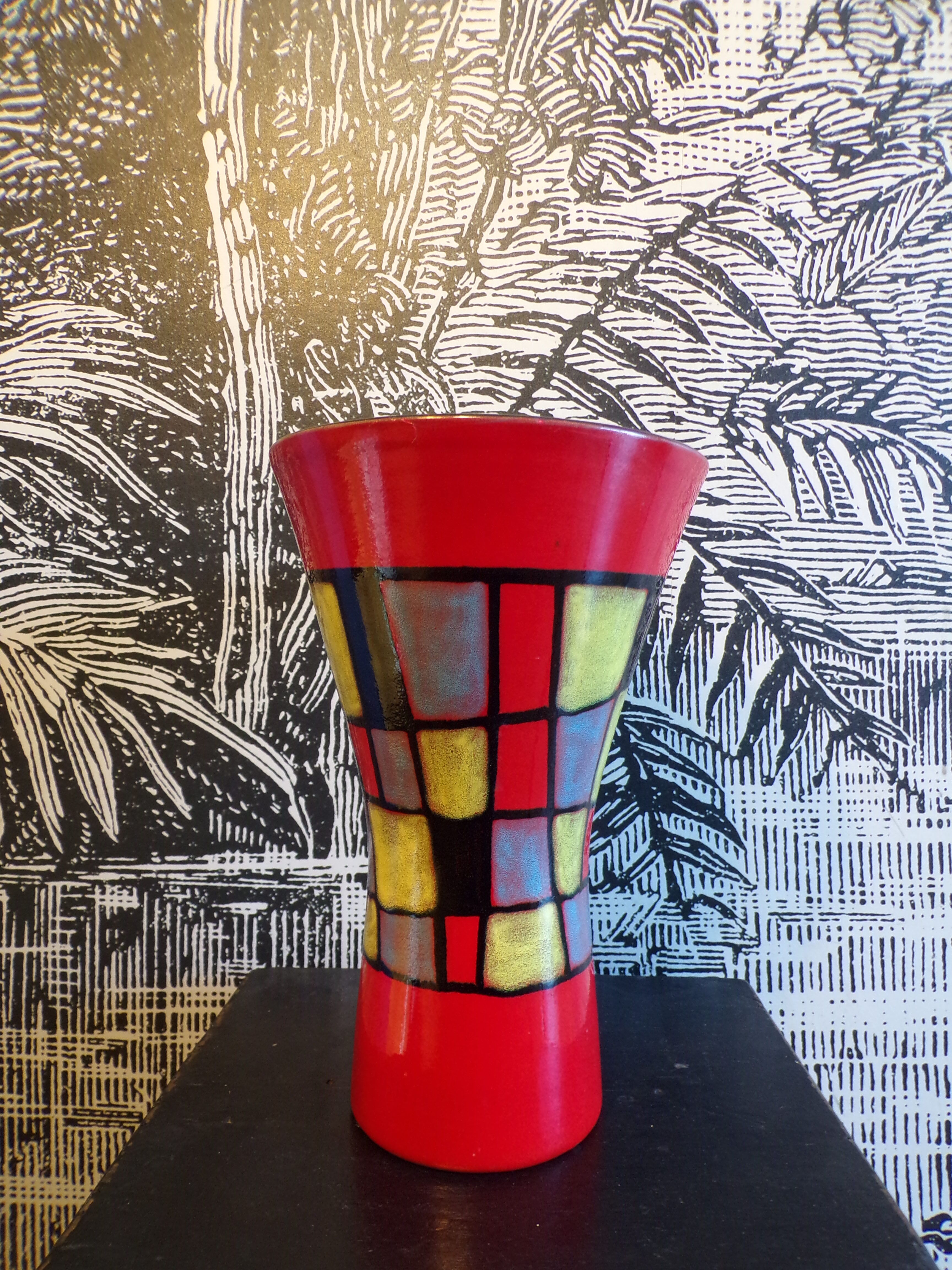 Vase diabolo Elchinger