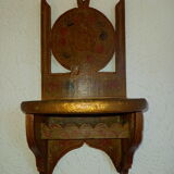 Set of 2 small wall shelves