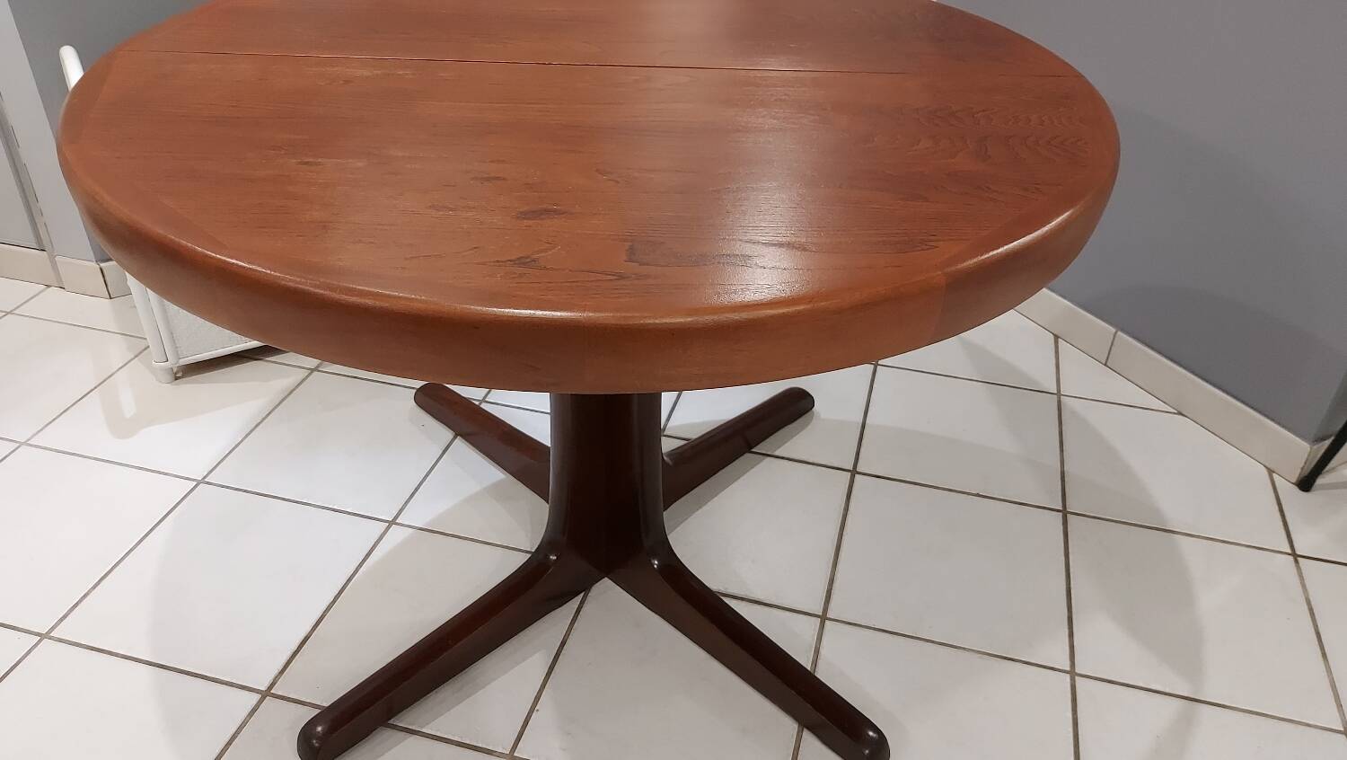 Vintage Baumann extendable table 1970s