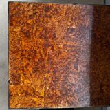 2 marquetry side tables