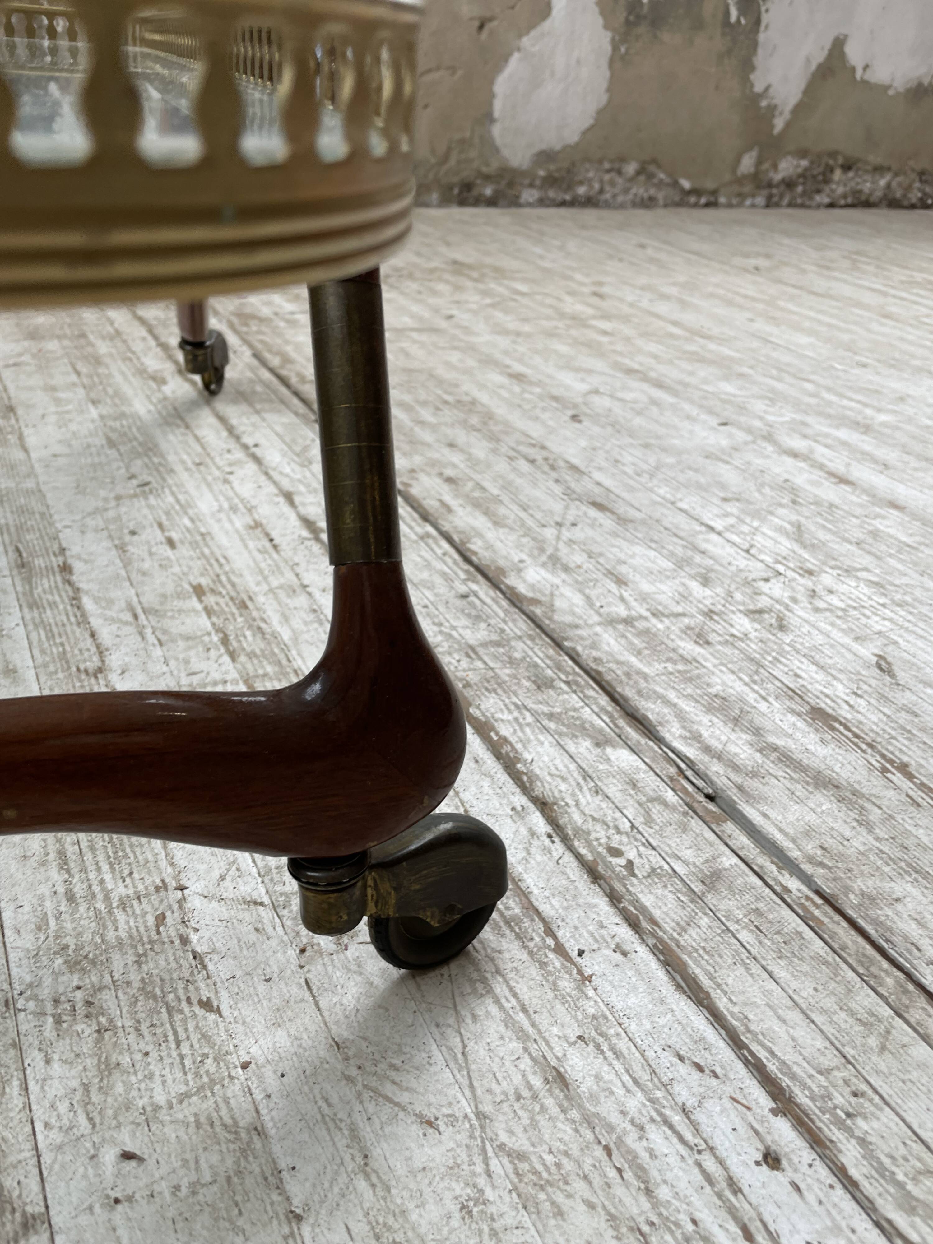 Italian Cesare Lacca style trolley, 1950s