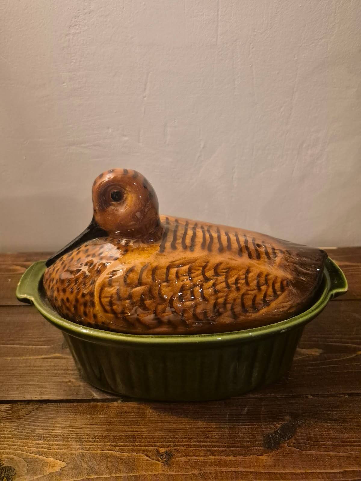 Terrine foie gras majolique