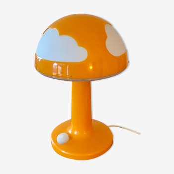 Cloud mushroom lamp Skojig Ikea orange design Henri Preutz
