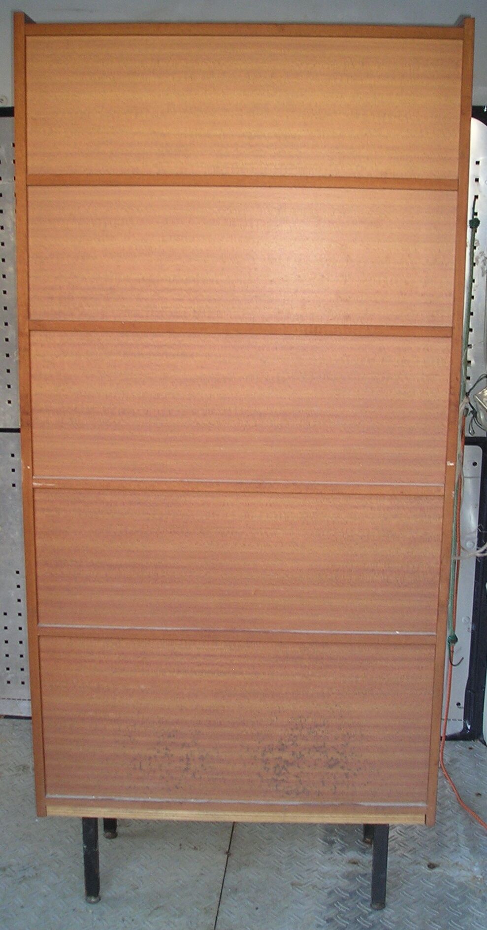 Vintage display cabinet from the 60s/70s