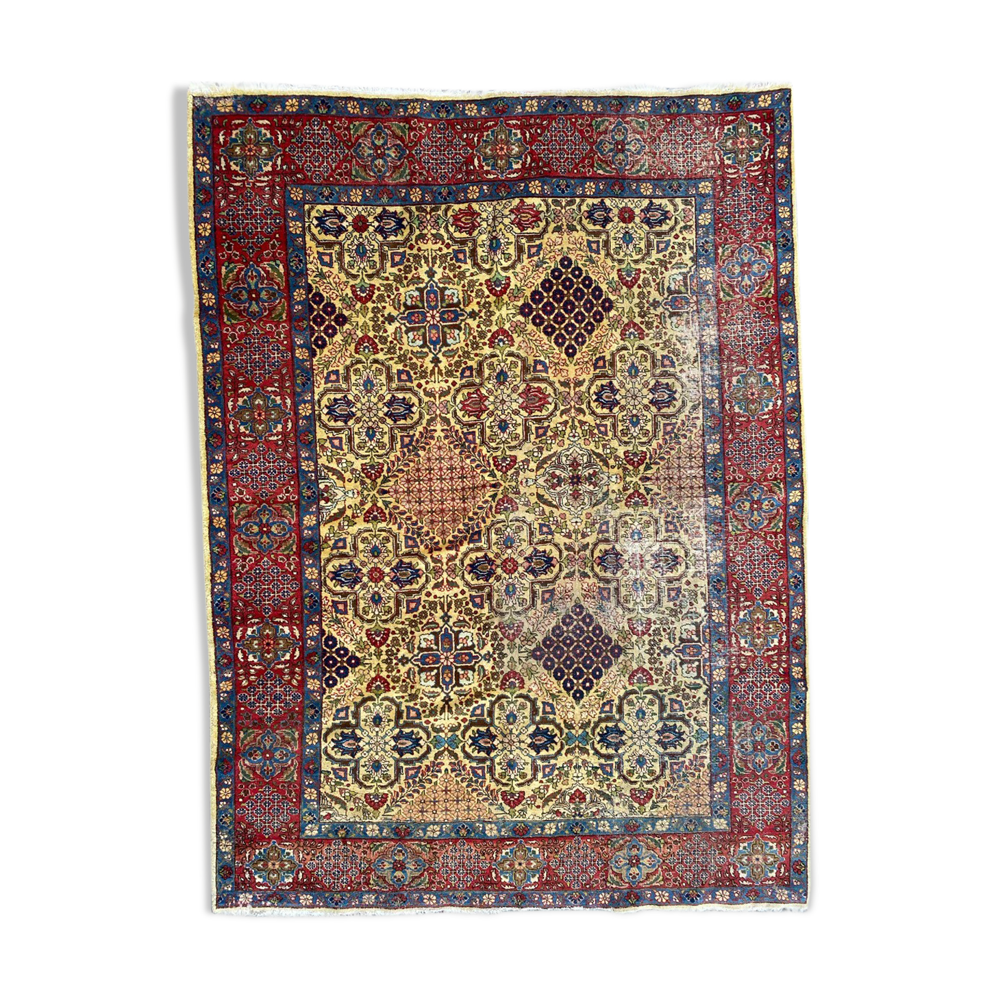 Large ancient Persian carpet Tabriz 240x320 cm