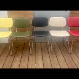 Series of 5 Carolina Prefacto Airborne design chairs