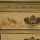 Chinoiserie Buffet with Marble Top in Chippendale Style
