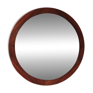 Vintage Danish Rosewood veneer Mirror 1960 Denmark