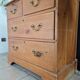 Pine chest of drawers