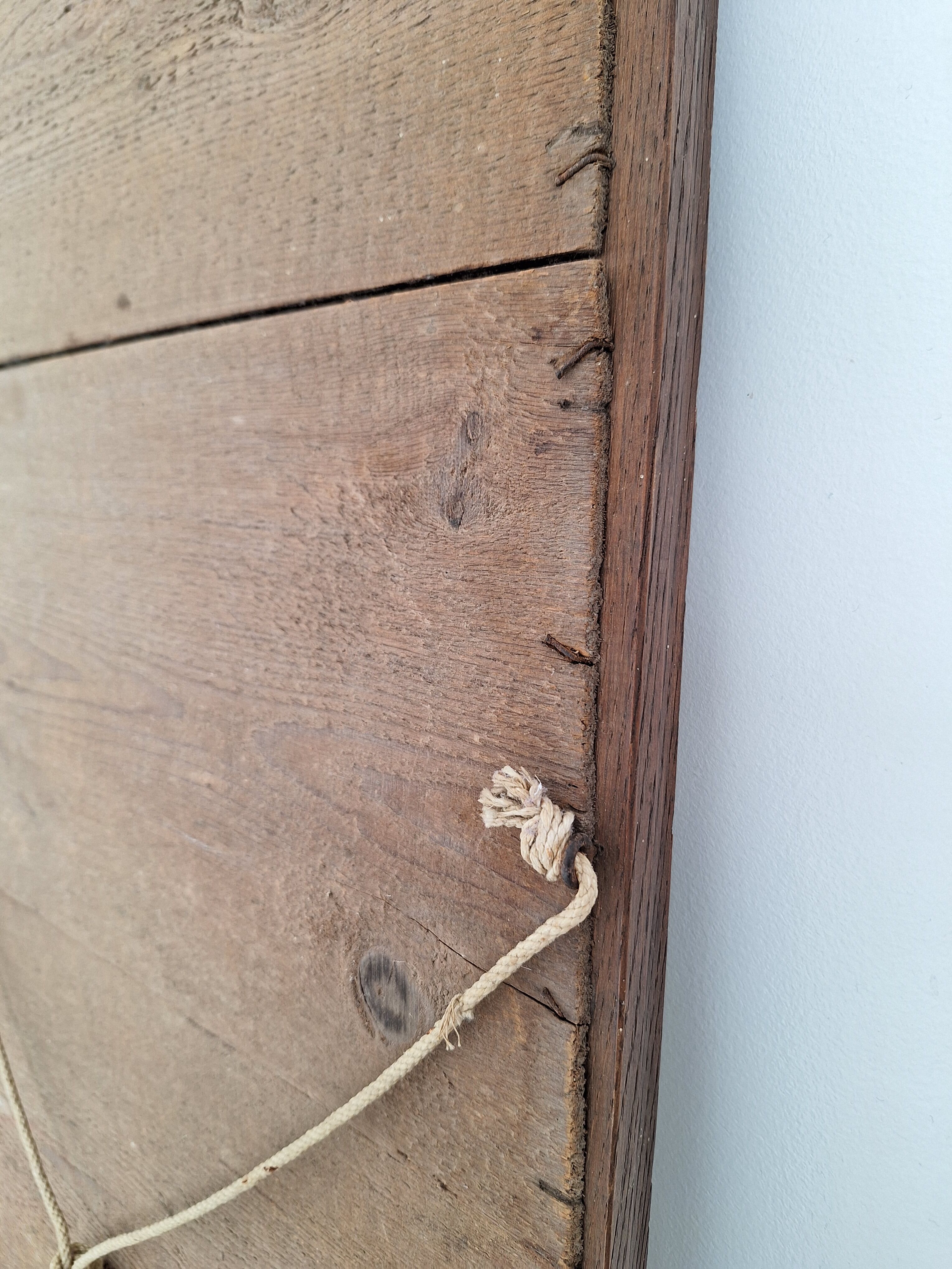 Wooden mirror 68x47cm