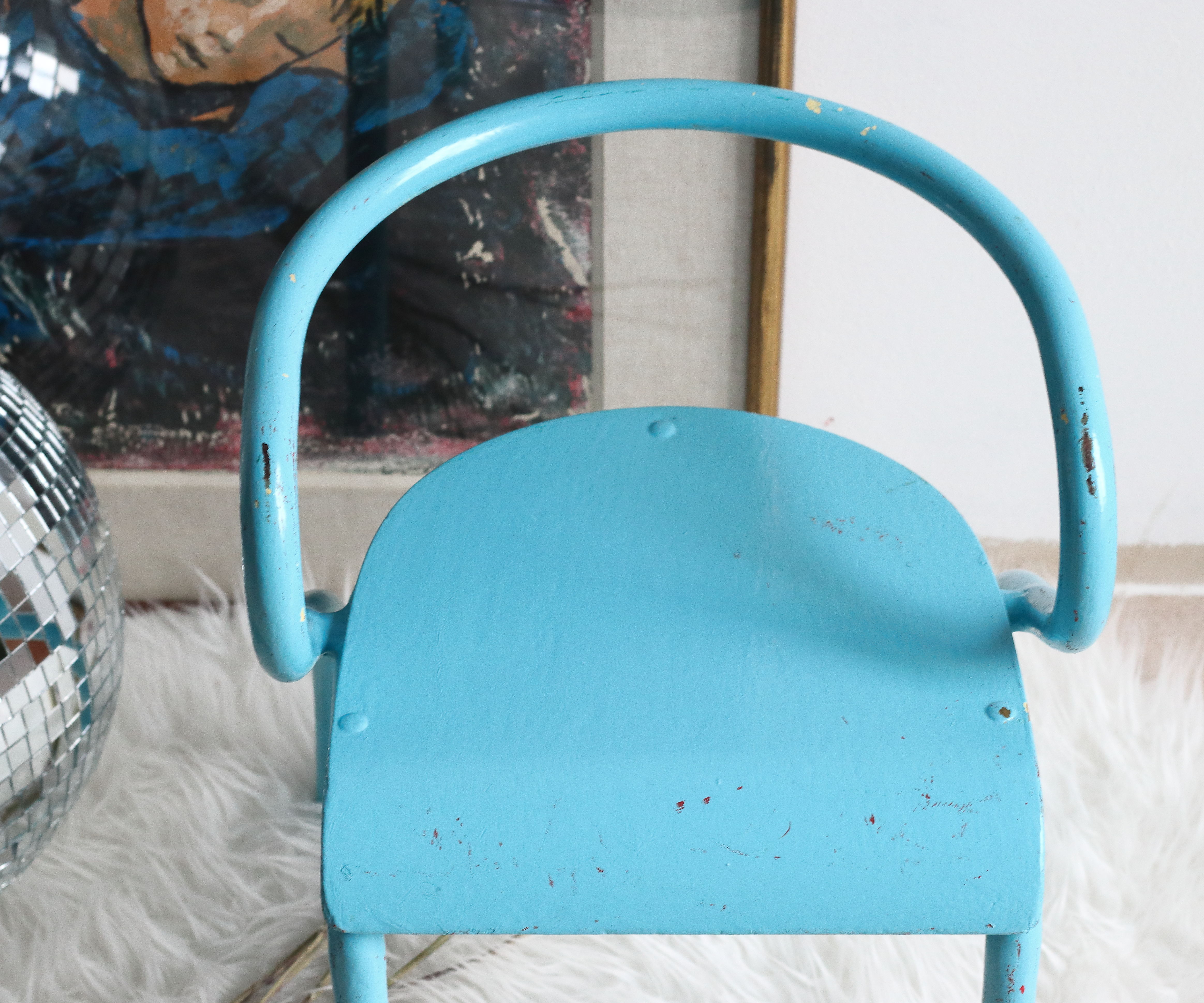 Chaise enfant modèle F50 par Jacques Hitier pour Mobilor