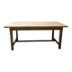 Oak farmhouse table