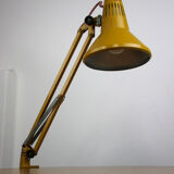 brown adjustable achitect table lamp by tep, 1970s
