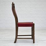 1960s, set of 5 pcs Danish dinning chairs, original good condition.
