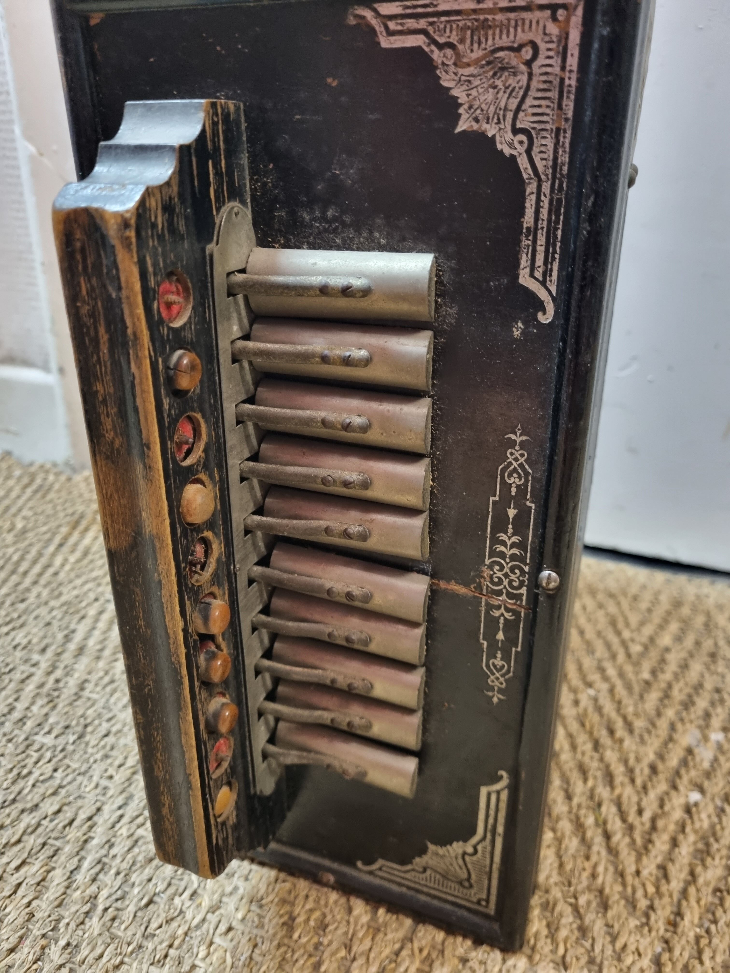 Trumpet accordion from 1903 Harmoniflutes by Gloria