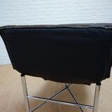 Swedish Leather Skye Lounge Chair by Tord Björklund for Ikea, 1970s