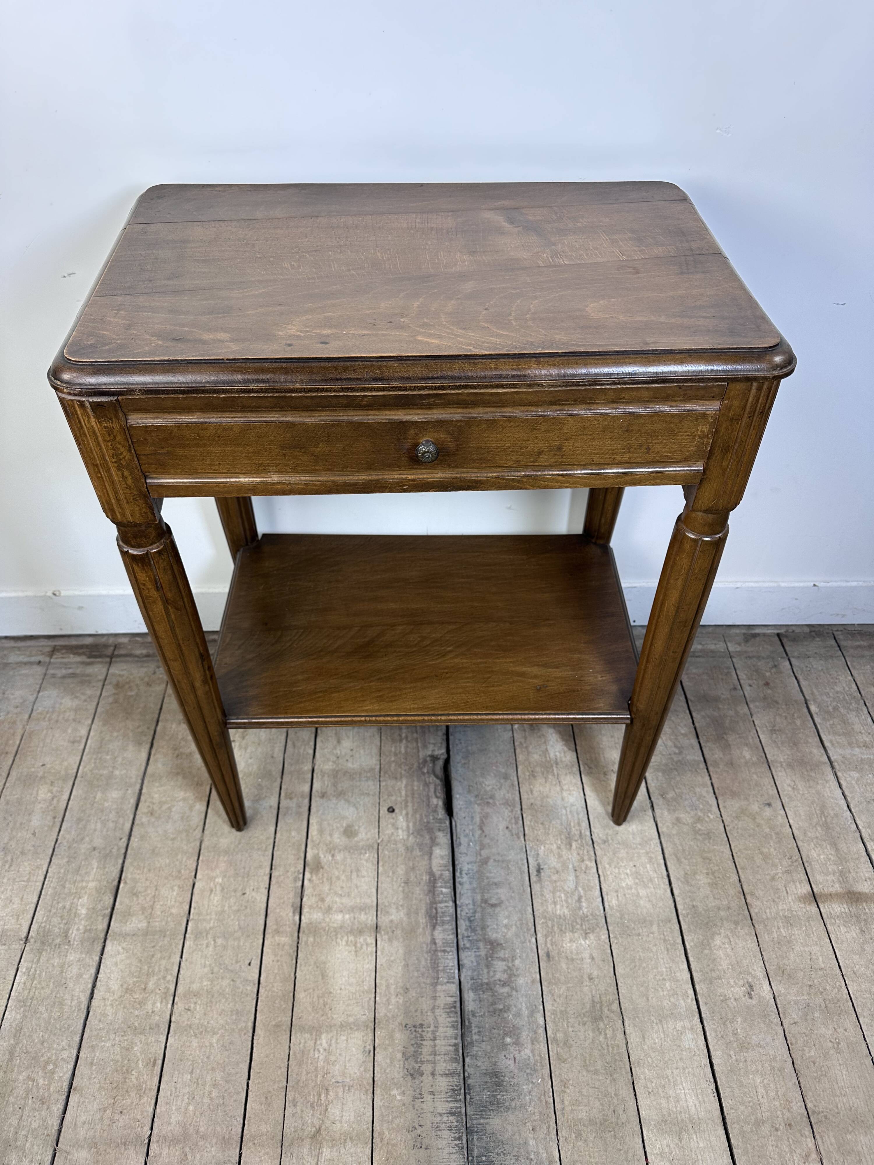 1940s Oak Side Table