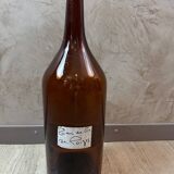 Large amber bottle
