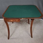 Mahogany Game Console Table – 1920