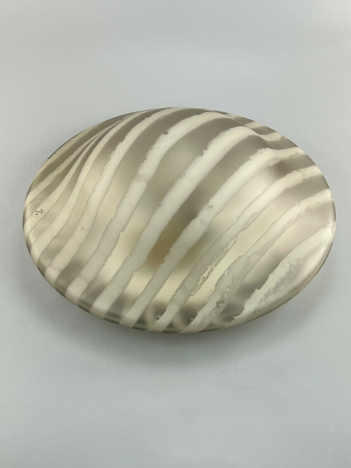 70s Peill & Putzler Plafoniere ceiling lamp glass space design lamp 70s