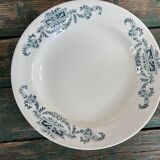 4 Longchamps iron earth soup plates