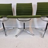 Ensemble de 5 chaises modèle EA 105 par Eames pour Herman Miller, années 1970