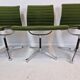 Ensemble de 5 chaises modèle EA 105 par Eames pour Herman Miller, années 1970