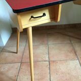 Vintage compass feet desk