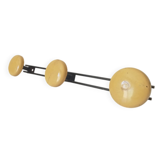 Vintage wall coat rack from the 60s/70s.