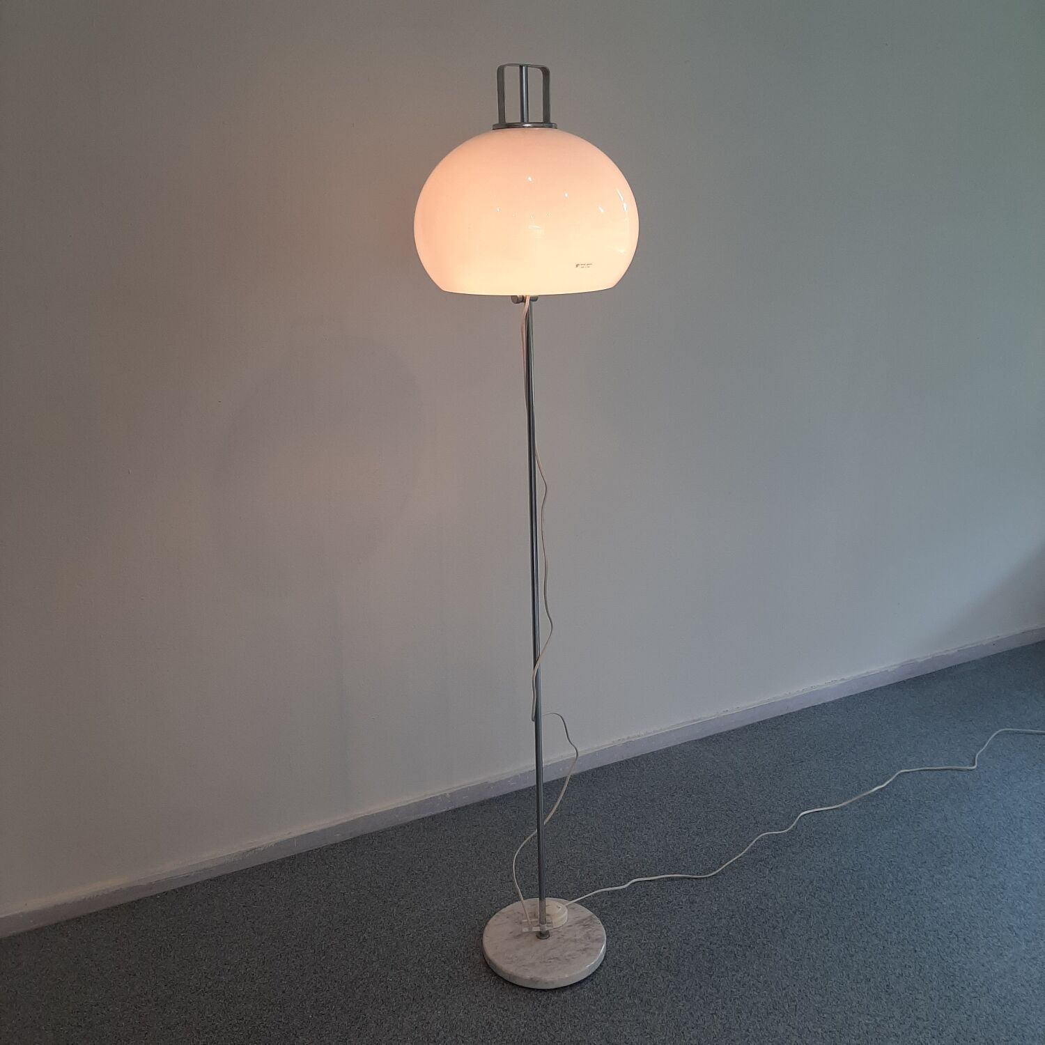 Vintage Meblo "Lucerna" floor lamp by Harvey Guzzini 70s