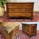 Louis XVI commode from the 18th century in walnut.