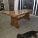 Oak farmhouse table