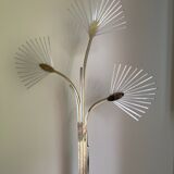 Chrome halogen floor lamp