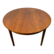 Mid Century Retro Teak Round Extending Dining Table by Nathan 1960–1970