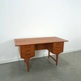Deens design teak bureau Gunnar Nielsen Tibergaard