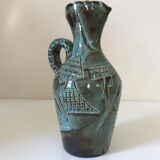 Pichet céramique Huguette Bessone vintage des annees 60