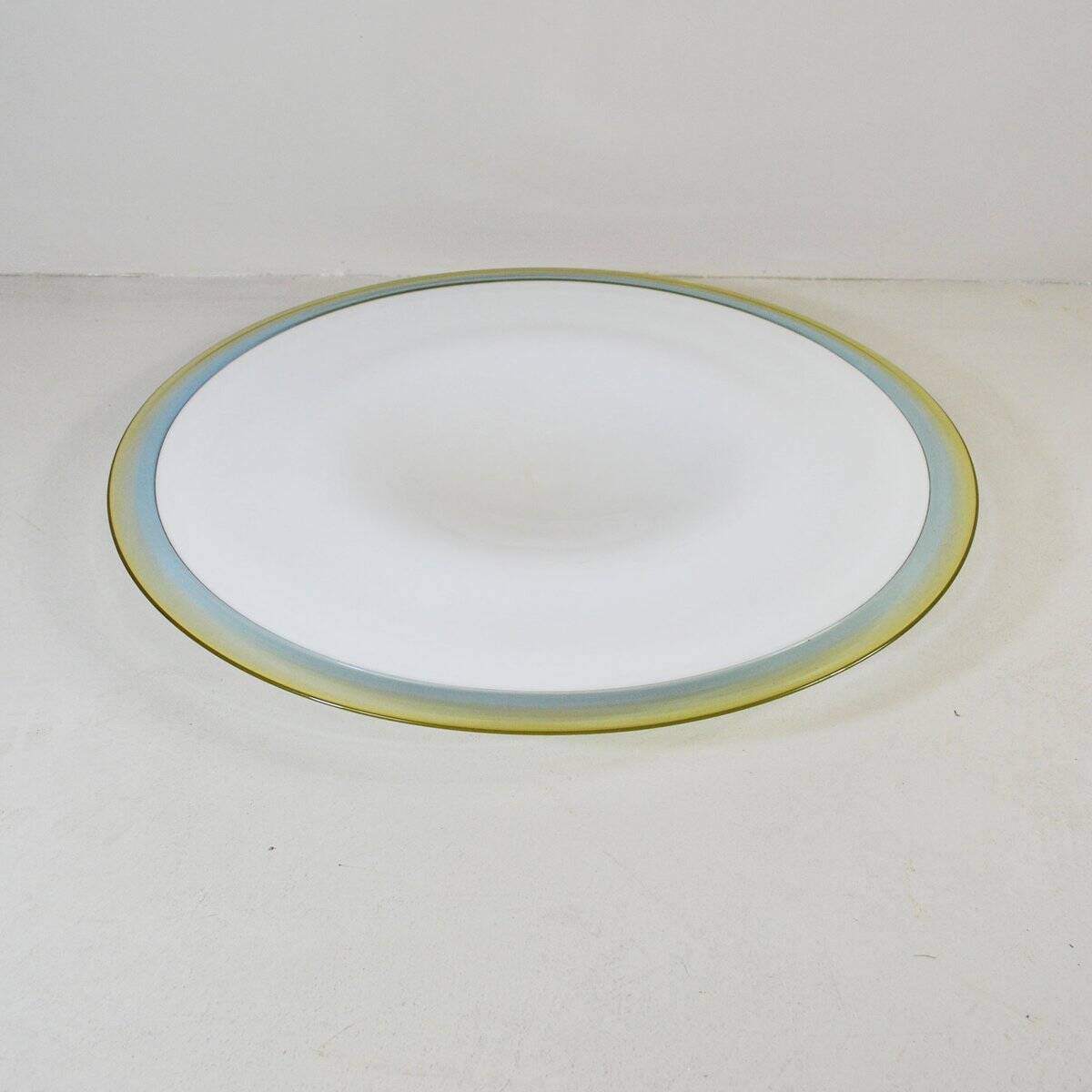 Enamelled glass centrepiece, 1960s