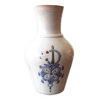 Glazed ceramic vase