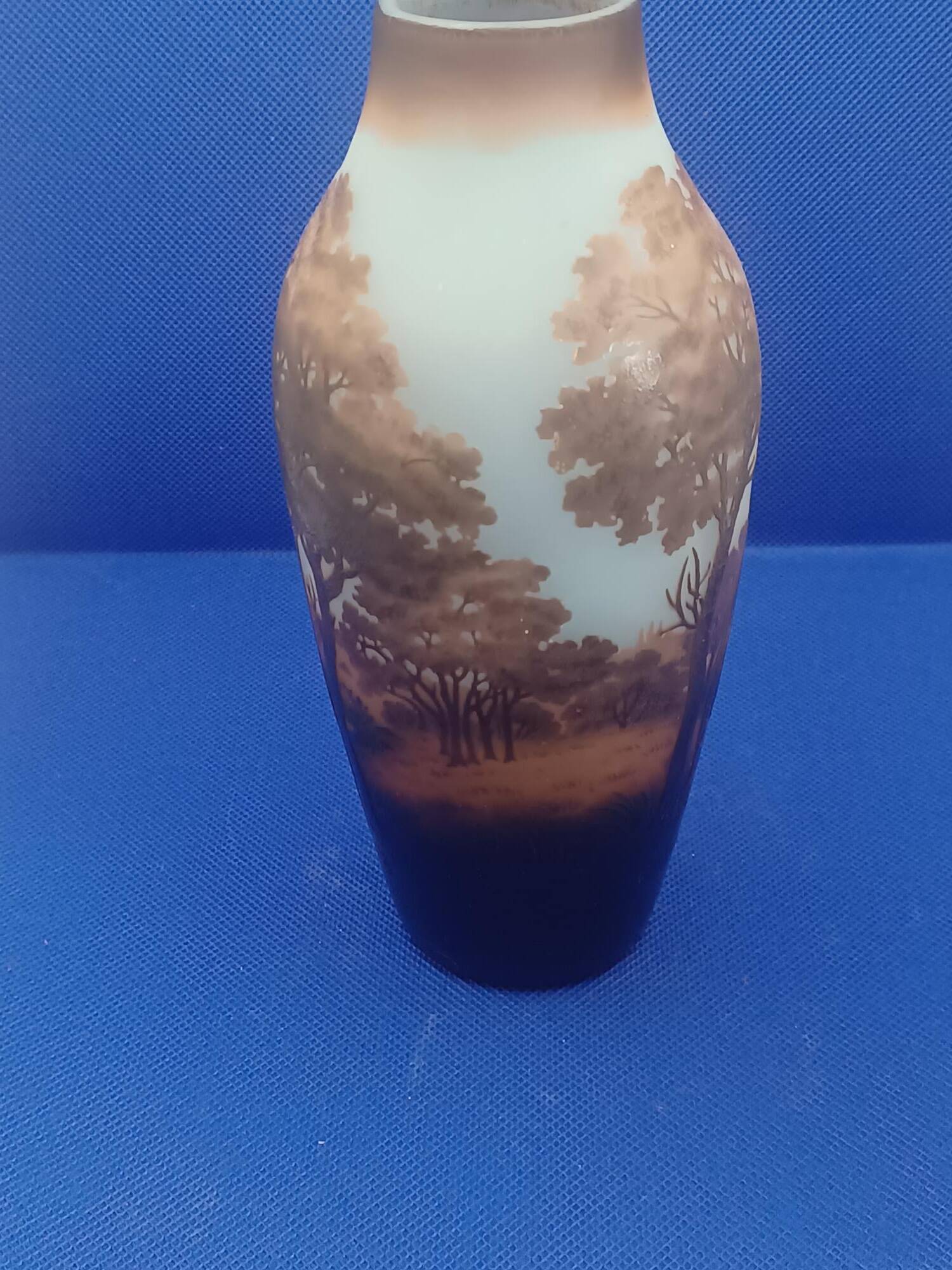 Glass paste vase