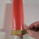 Suspension Tube Vintage Orange - 1970s Design - Space Age
