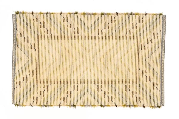 Tapis Rya scandinave Du milieu Du Siècle 153 X 91 Cm