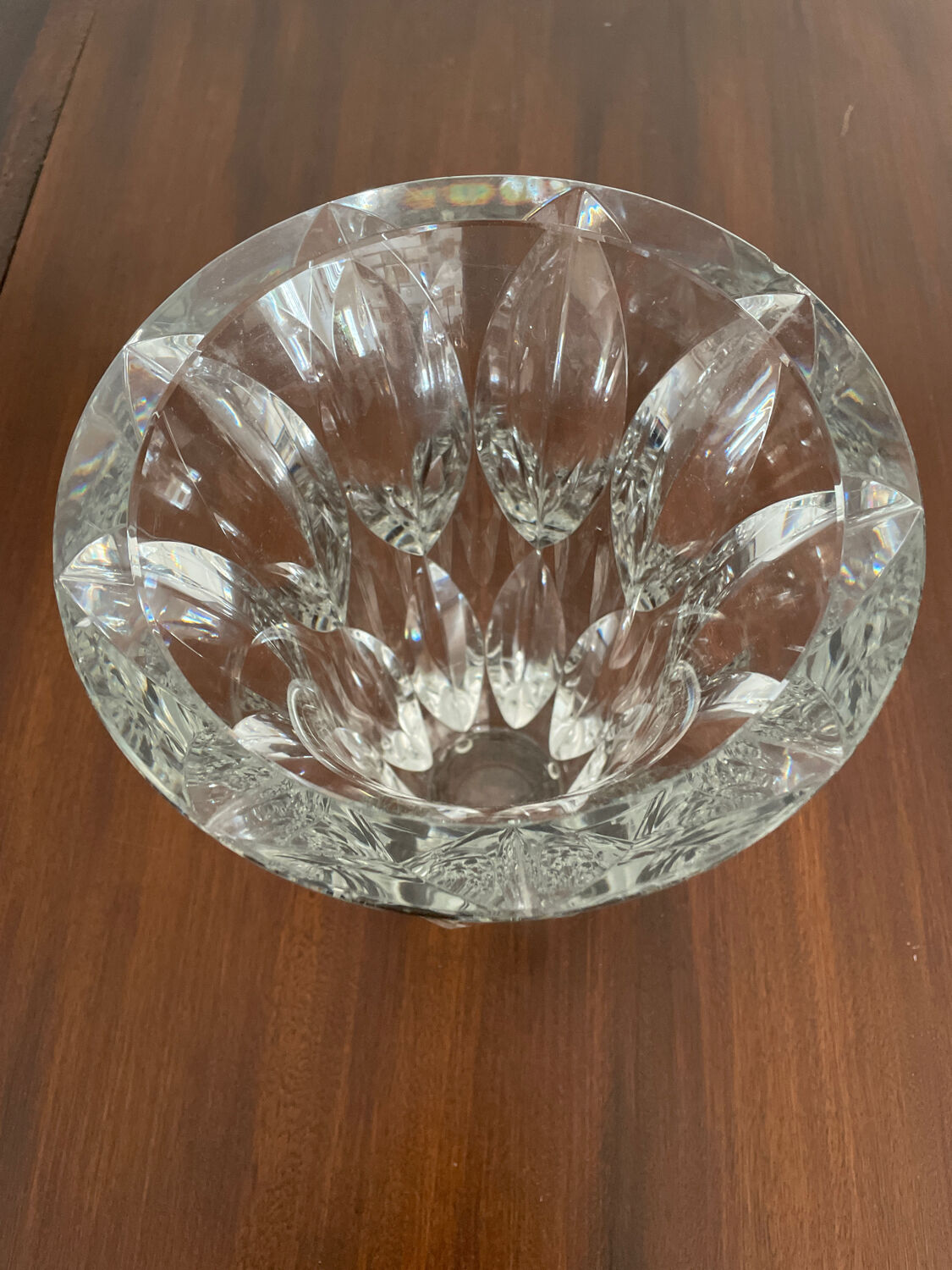 Saint Louis Art Deco "d'Artagnan" crystal vase