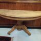 Half-moon console