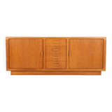 Tambour door sideboard by Johannes Andersen for C.F.C. Silkeborg, Denmark