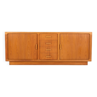 Buffet à porte tambour par Johannes Andersen pour CFC Silkeborg, Danemark