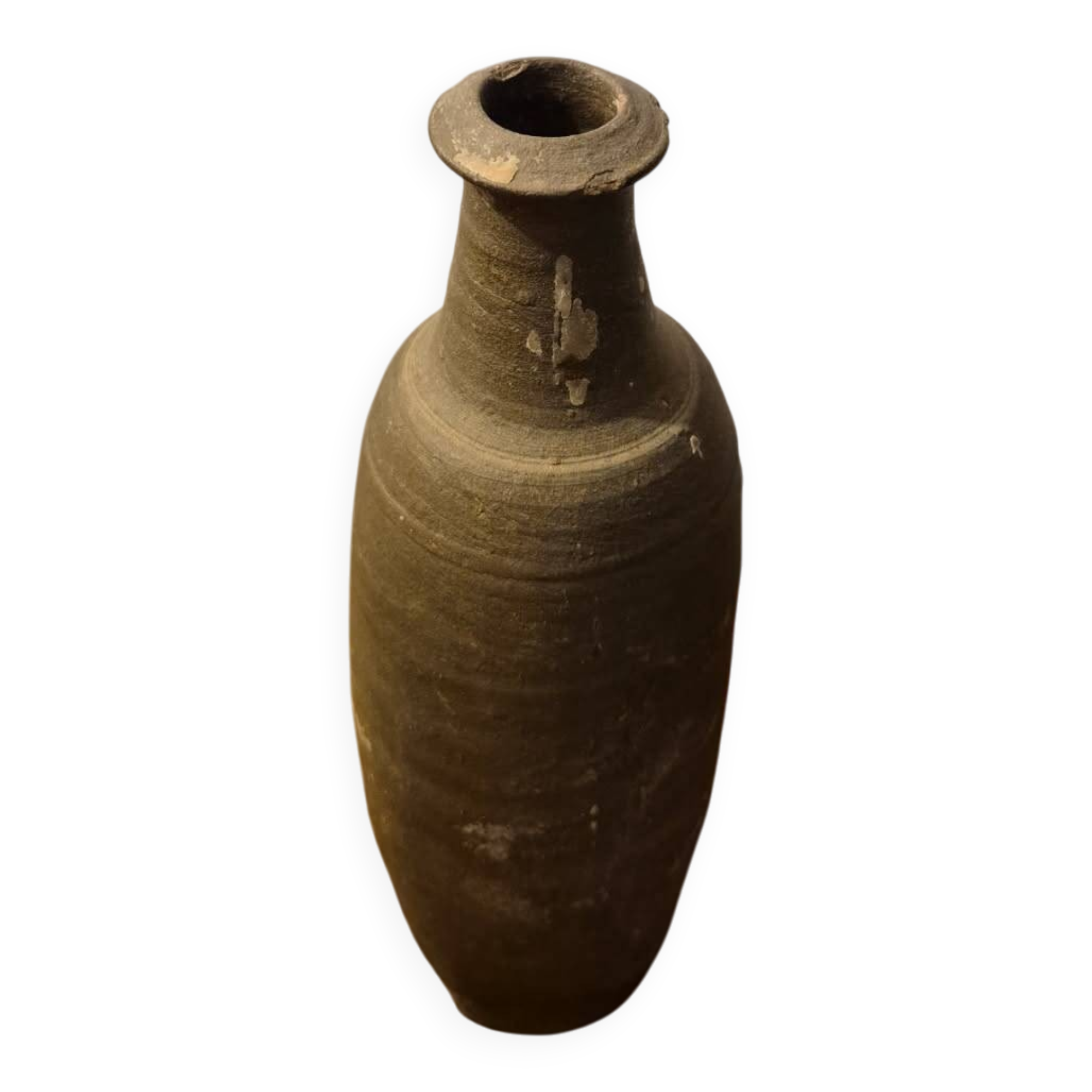 Antique stoneware bottle