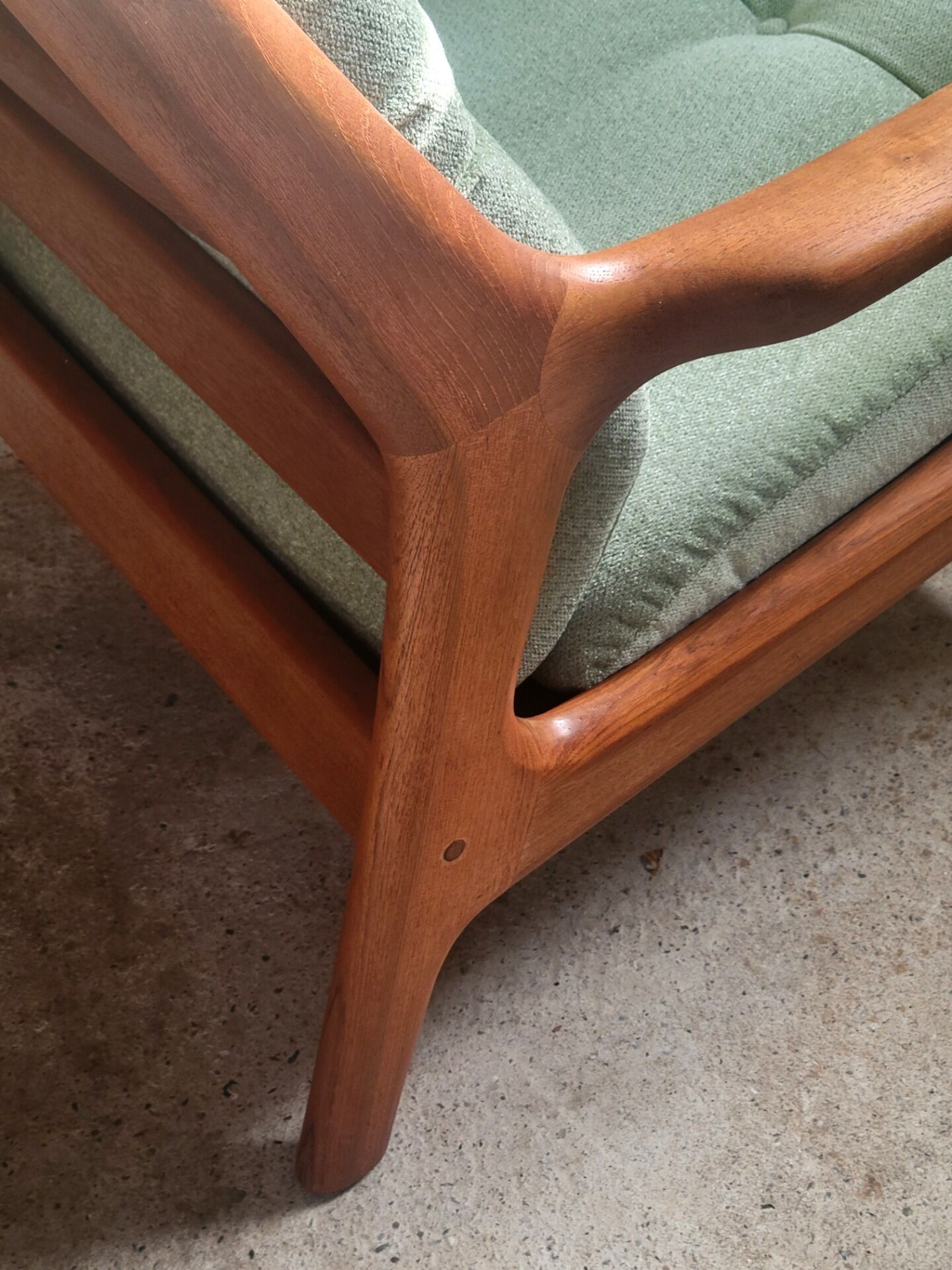 Set of 2 Georg Thams armchairs for Vejen Polstermøbelfabrik in teak, Denmark 1960